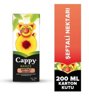 Cappy Şeftali Nektarı 200 Ml. görseli