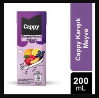 Cappy Karışık Mevye Nektarı 200 Ml. görseli