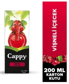 Cappy Vişne Suyu 200 Ml. görseli