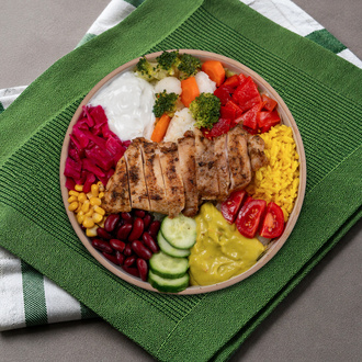 Tavuklu Pirzolalı Bowl görseli