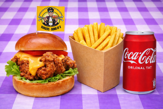 Chicken Burger Menü görseli