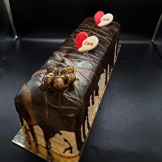 Fıstıklı Çikolatalı Tam Baton Pasta (6-8 Kişilik) görseli