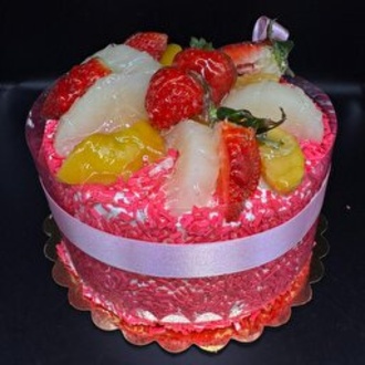 Karışık Meyveli Pasta (8-12 Kişilik) görseli