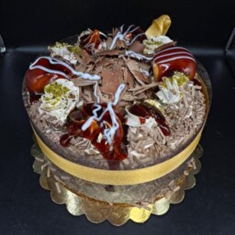 Muzlu Çikolatalı Pasta (8-12 Kişilik) görseli