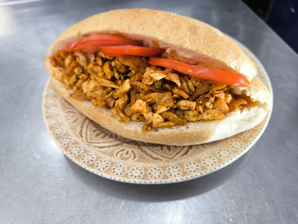 Tavuk Fajita Sandviç görseli