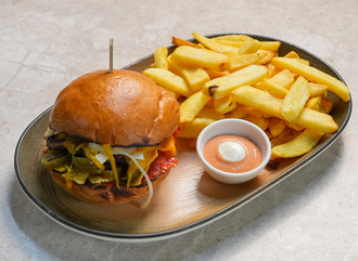 Chili Smash Burger görseli