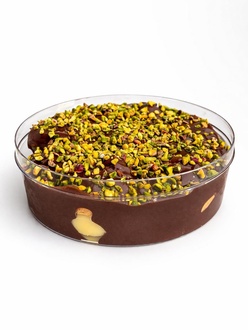 Sütlü Çikolatalı Fıstıklı Profiterol (500 Gr) görseli