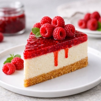 Frambuazlı Cheesecake görseli