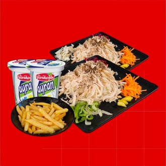 Tavuk Aşkına Menü (2 Kişilik) görseli