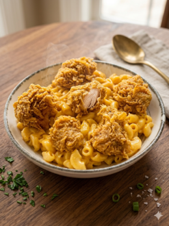 Macaroni And Cheese Çıtır Tavuklu görseli