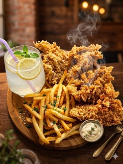 3'Lü Chicken Tenders Menü görseli