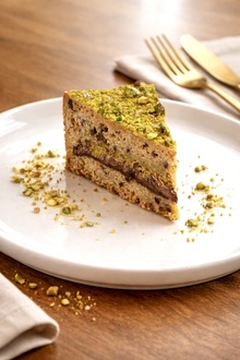 Antep Fıstıklı Çikolatalı Cookie Pie görseli