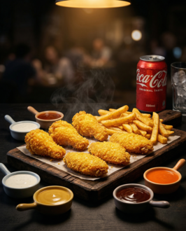 6'Lı Chicken Wings Menü görseli
