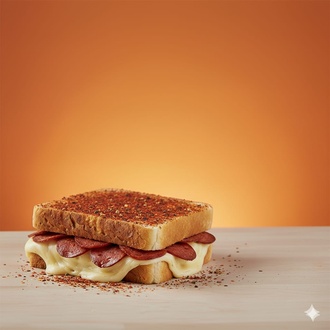 Sucuklu Kaşarlı Tost görseli