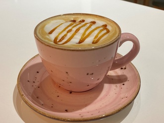 Caramel Latte  (14 Oz.) görseli