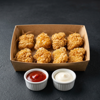 Çıtır Tavuk Topları (8'Li) -Crispy Chicken Pops (8 Pcs) görseli