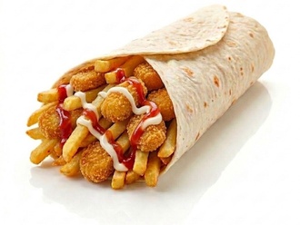 Çıtır Tavuklu Patso Dürüm görseli