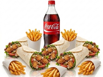 5'Li Tavuk Dürüm Menü görseli