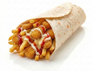 Kaşarlı Çıtır Tavuk Dürüm görseli