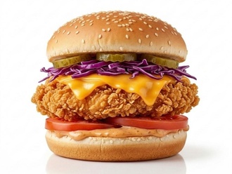 Çıtır Tavuk Burger görseli