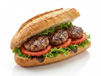 Izgara Köfte Ekmek görseli