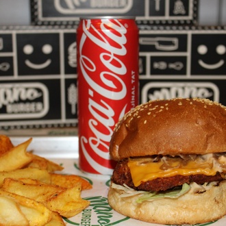 Mano Fried Chicken Burger Menü görseli