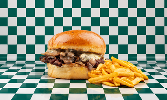 Mano Mushroom Burger Menü görseli