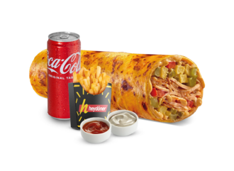 Hey Burrito Mega Menü (240 Gr.) görseli