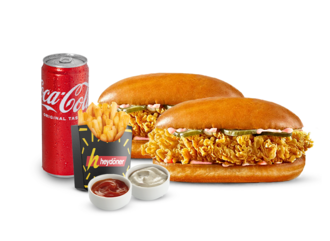 Acılı Chicken Royal 2'Li Menü görseli