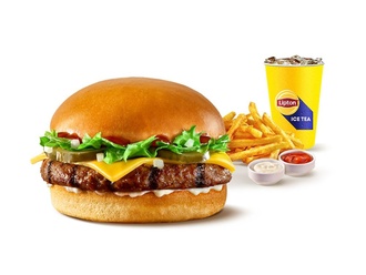 Cheeseburger Menü görseli