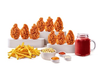 Spicy Wings 9'Lu Menü görseli