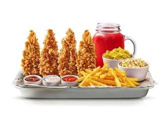 Cajun Tenders 4'Lü Menü görseli