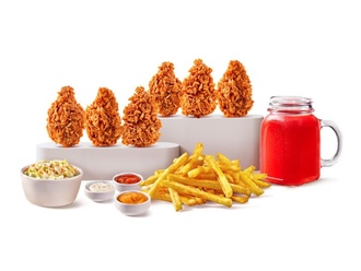 Spicy Wings 6'Lı Menü görseli