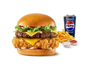 Deluxe Burger Menü görseli