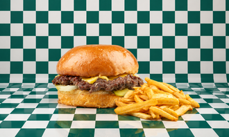 Mano Burger + Coca Cola (330 Ml.) görseli