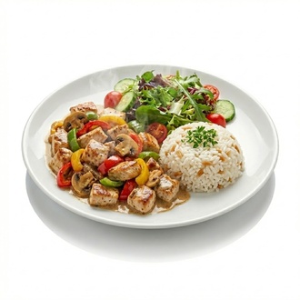 Tavuk Pepper Steak görseli