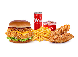 Crunchy Bbq Combo Menü görseli