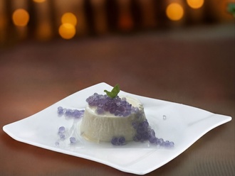 Lavantalı Panna Cotta görseli