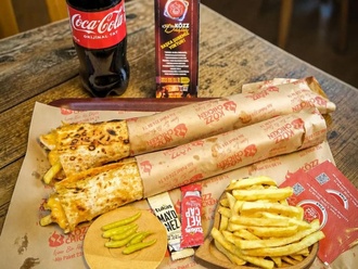 2'Li Cheddarlı Közz Zurna Dürüm Menü görseli