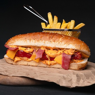 Spicy Mayo Hot Dog görseli