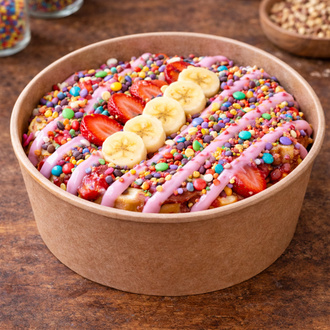 Bi Bubble Gum Waffle (Bowl) görseli