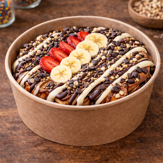 Bi Nocella & Fındık Waffle (Bowl) görseli