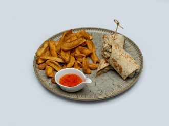 Kremalı Tavuk Wrap görseli