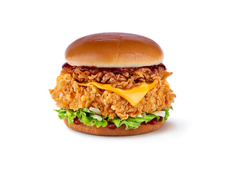 Crunchy Bbq Burger görseli