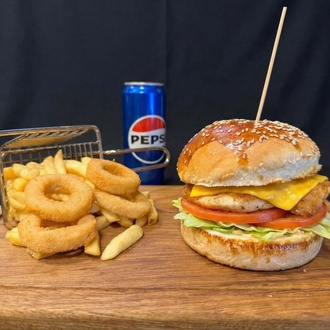 Eco Chicken Burger Menü görseli