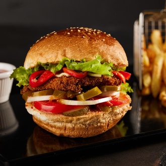 Chicken Spicy Burger görseli