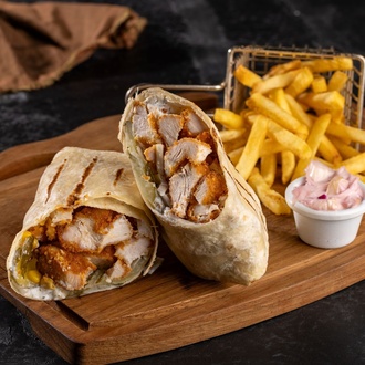 Chicken Wrap With Yoghurt görseli