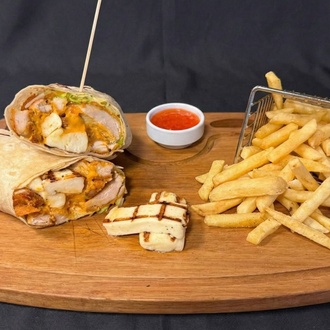 Peri Peri Soslu Hellim Wrap görseli