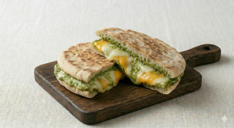 Avokado Pesto Tost görseli