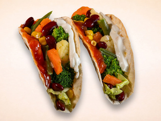 2'Li Veggie Taco görseli